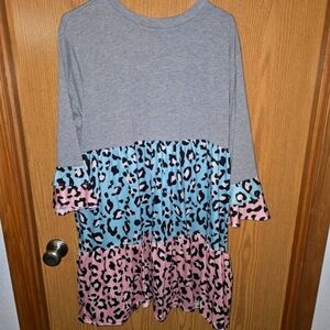 Colorful Baby doll style Dress or long shirt
